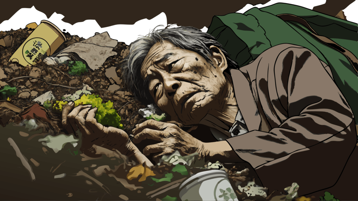 吐き気を催す臭気、腐敗した食べ物、茶褐色に濁った水…深いゴミ溜めに落ちて4日。老人は生きるため、これらの汚物を飲み込み…|ゴールドライフオンライン