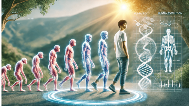 直立二足歩行することで起こった体形の変化と体毛喪失によって、大きく進化した人間の臓器がある。それは…｜ゴールドライフオンライン